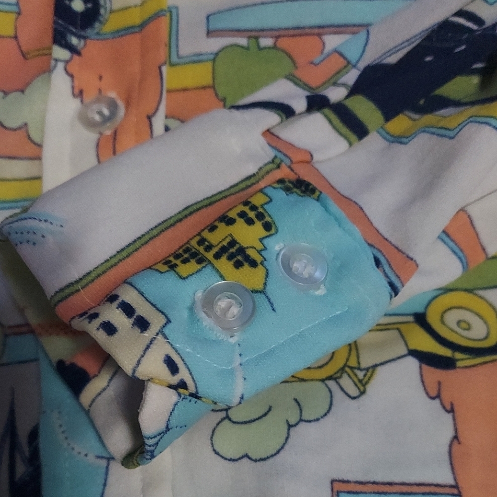 5/$10 Vintage Bobbie Brooks Multicolor Graphic Shirt - Picture 11 of 15